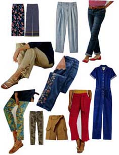 Prints, Denims, Embroidery, what's not to love for 2019 Spring, Summer Pants